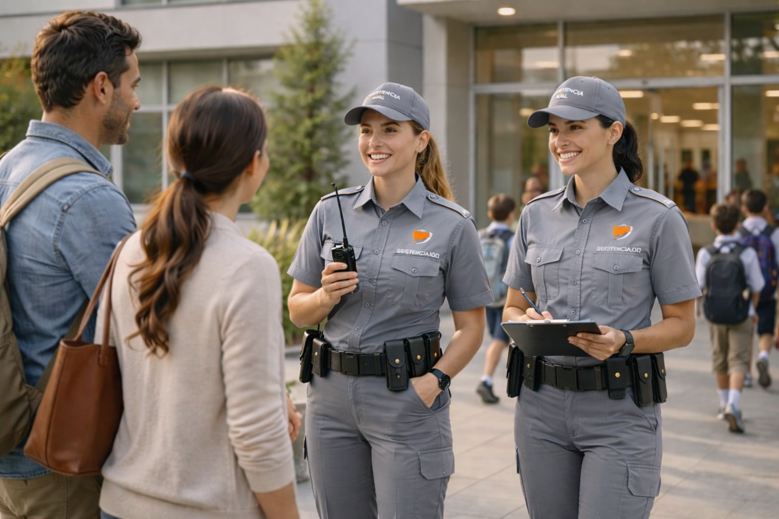Seguridad profesional en institución educativa