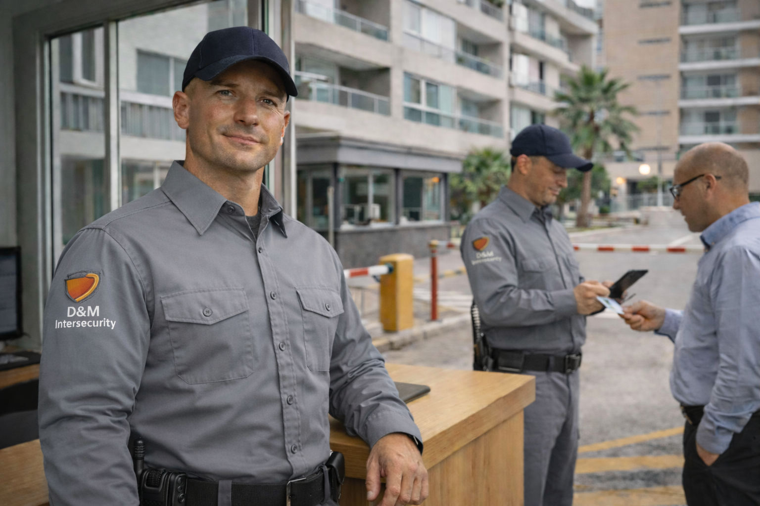 Seguridad condominal con control de accesos